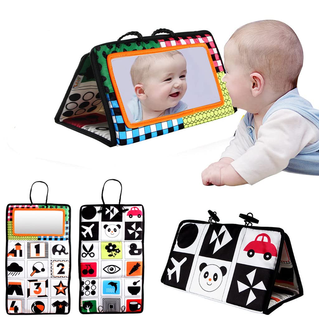 SNOWIE SOFT Baby Mirror Toys Educational Toys For Babies Infant Car Seat Toy Tummy Time Toys For Infant Toddler Baby Car Seat Hanging Mirror Toy Foldable Mirror,Black SNOWIE SOFT Baby Mirror Toys Educational Toys For Babies Infant Car Seat Toy Tummy Time Toys For Infant Toddler Baby Car Seat Hanging Mirror Toy Foldable Mirror,Black